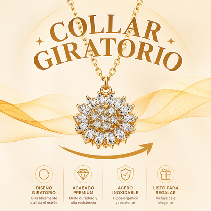 Collar Girasol Giratorio