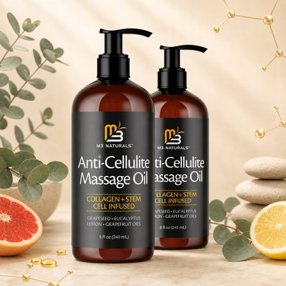 M3naturals Celulitis Oil Massage 400ml